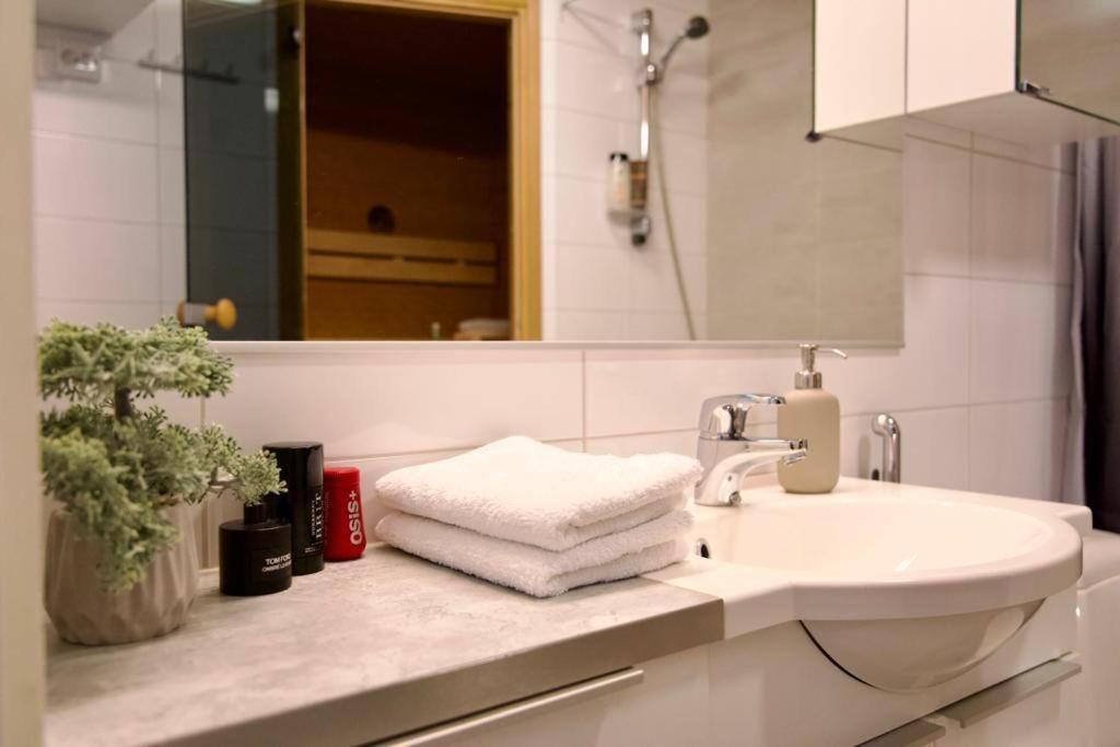 1Br Suite - King Size Bed - Wi-Fi - Gym & Sauna Rovaniemi Dış mekan fotoğraf